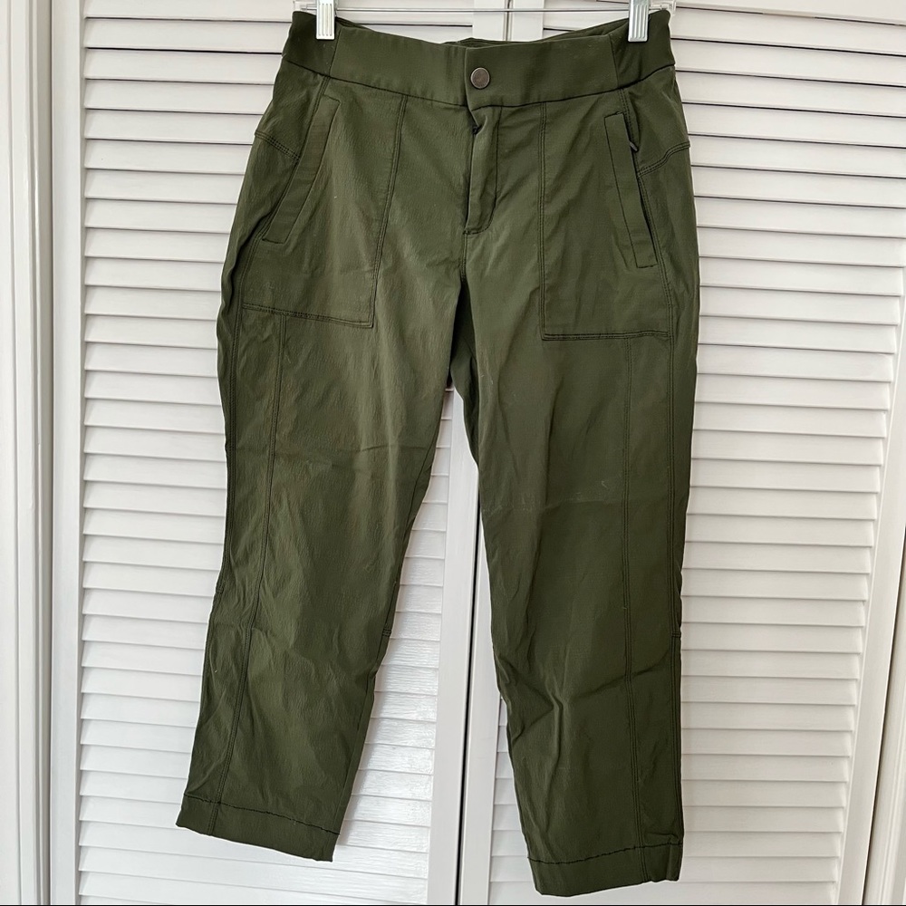 Athleta straight crop pant